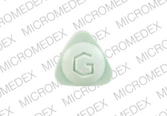 Pill G 3 Green Three-sided is Alprazolam Extended-Release