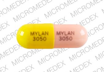 Clomipramine hydrochloride 50 mg MYLAN 3050 MYLAN 3050 Front
