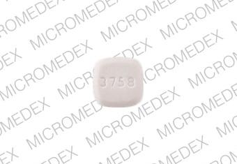 Lisinopril 5 mg Logo 3758 Back