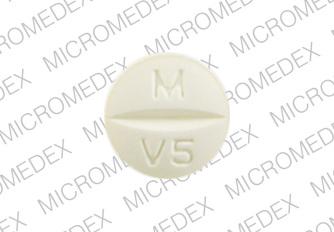 Venlafaxine hydrochloride 100 mg M V5 Front