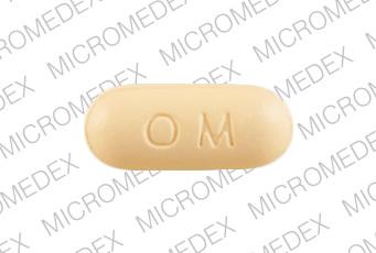 Pill O M 650 Yellow Capsule/Oblong is Acetaminophen and Tramadol Hydrochloride