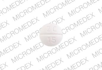 Paroxetine hydrochloride 10 mg ZC 15 Front