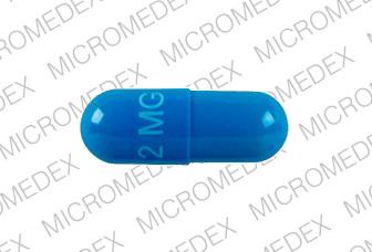 2 MG Pill (Blue/Capsule-shape/16mm) - Pill Identifier - Drugs.com