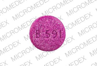 Pill B591 is Duradryl Chewable 2 mg / 1.25 mg / 10 mg