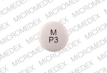 Pill M P3 White Round is Paroxetine Hydrochloride Extended-Release