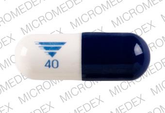 Zegerid 40 mg / 1100 mg Logo 40 Front