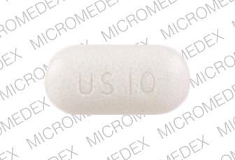 Potassium chloride extended-release 10 mEq (750 mg) US 10 Front