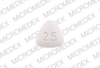 Sumatriptan succinate 25 mg S 25 Back