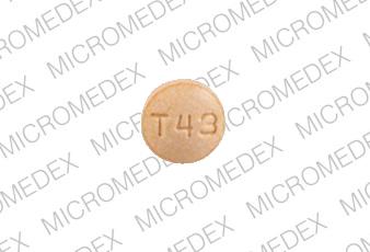 Trandolapril 4 mg M T43 Back