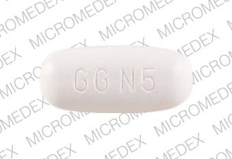 Amoxicillin and clavulanate potassium 250 mg / 125 mg GG N5 Front