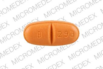 Oxcarbazepine 300 mg B 293 Front