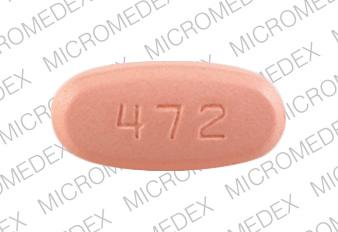 Mycophenolate mofetil 500mg MYLAN 472 Back