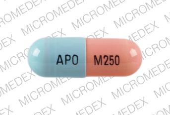 Mycophenolate mofetil 250 mg APO M250 Front