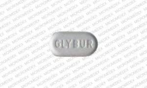 Glyburide 5 mg GLYBUR Front