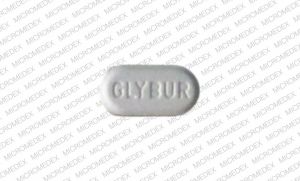 Glyburide 5 mg GLYBUR Front
