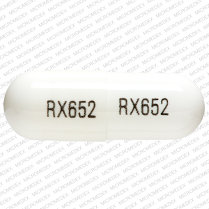 Acyclovir 200 mg RX652 RX652 Front