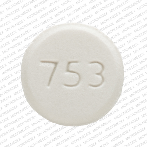 Atenolol 100 mg TEVA 753 Back