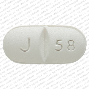 Lamivudine and zidovudine 150 mg / 300 mg J 58 Front
