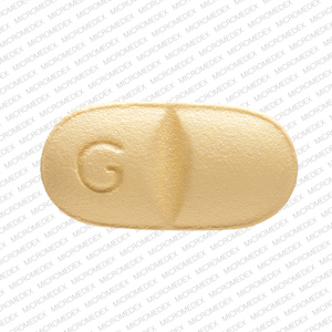 G 13 7 Pill Images Yellow Elliptical Oval