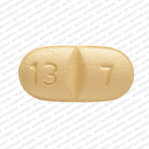 Pill G 13 7 Yellow Oval is Oxcarbazepine