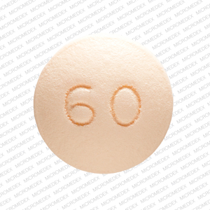 Morphine sulfate extended-release 60 mg ABG 60 Back