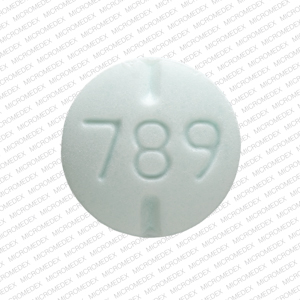 Methylphenidate hydrochloride 10 mg SZ 789 Back