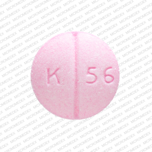 Oxycodone hydrochloride 10 mg K 56 Front