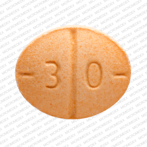 Amphetamine and dextroamphetamine 30 mg b 974 3 0 Front