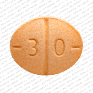 Anfetamina y dextroanfetamina 30 mg b 974 3 0 Frente