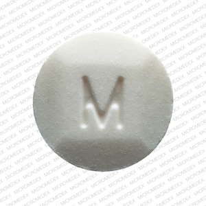 Methylphenidate hydrochloride 10 mg M 10 Front