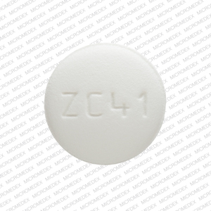 Pill ZC41 is Carvedilol 12.5 mg