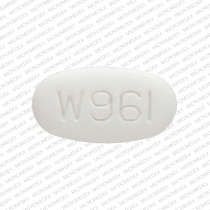 Azithromycin 250 mg W961 Front