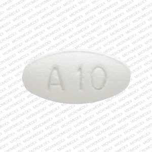 Atorvastatin calcium 10 mg APO A10 Back