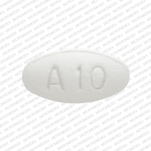Atorvastatin calcium 10 mg APO A10 Back