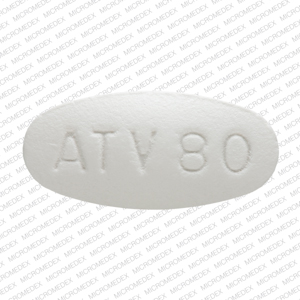 Atorvastatin calcium 80 mg APO ATV 80 Front