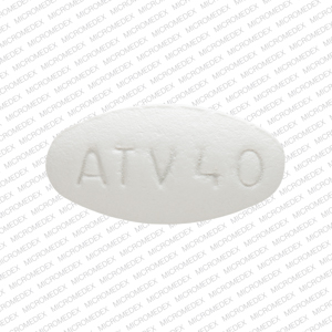 Atorvastatin calcium 40 mg APO ATV40 Back