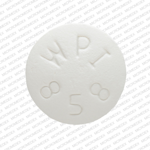 Bupropion hydrochloride extended-release (SR) 100 mg WPI 858 Front