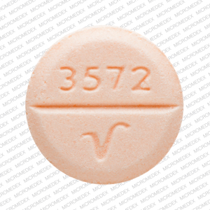 Hydrochlorothiazide 50 mg 3572 V Front