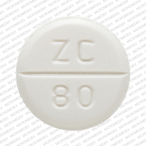 Lamotrigine 100 mg ZC 80 Front