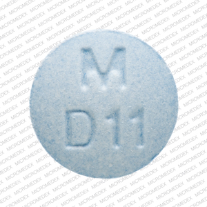 Doxazosin mesylate 4 mg M D11 Front
