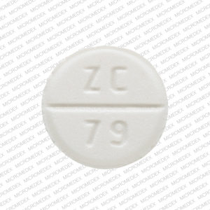 Lamotrigine 25 mg ZC 79 Front