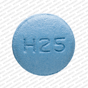 Hydroxyzine hydrochloride 25 mg M H25 Front