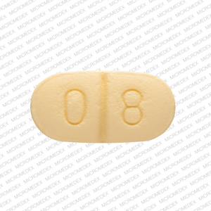 Pill A 0 8 is Mirtazapine 15 mg