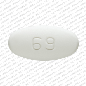Metformin hydrochloride 850 mg Z 69 Front
