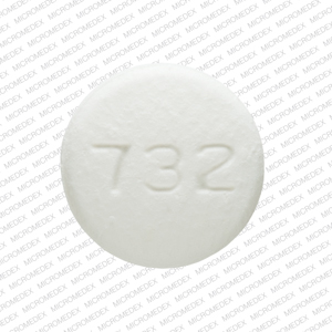 Ondansetron hydrochloride (orally disintegrating) 4 mg M 732 Front