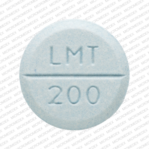 Lamotrigine 200 mg TARO LMT 200 Front