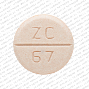 Venlafaxine hydrochloride 75 mg ZC 67 Front