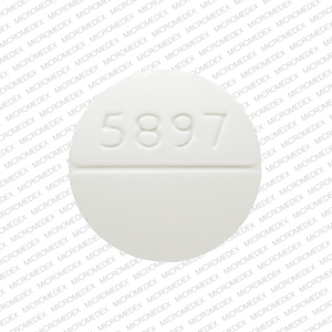 Sulfamethoxazole and trimethoprim 400 mg / 80 mg 5897 V Front