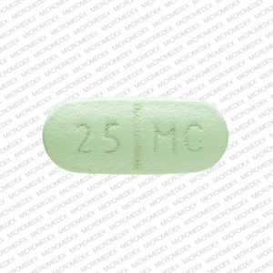 Sertraline hydrochloride 25 mg G 4960 25 MG Back