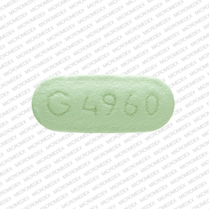 Pill G 4960 25 MG Green Oval is Sertraline Hydrochloride